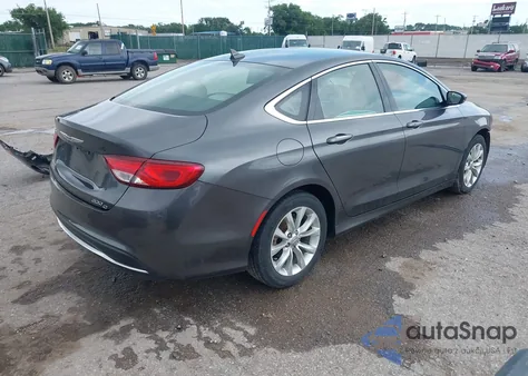 2015 Chrysler 200 C from USA, damaged, VIN 1C3CCCCB8FN593089